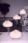 three tier wedding cake